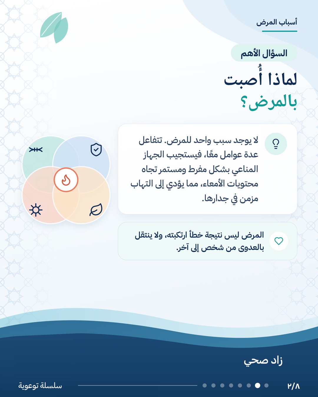 افهم أسباب مرض التهاب الأمعاء، الشريحة 2 من 8